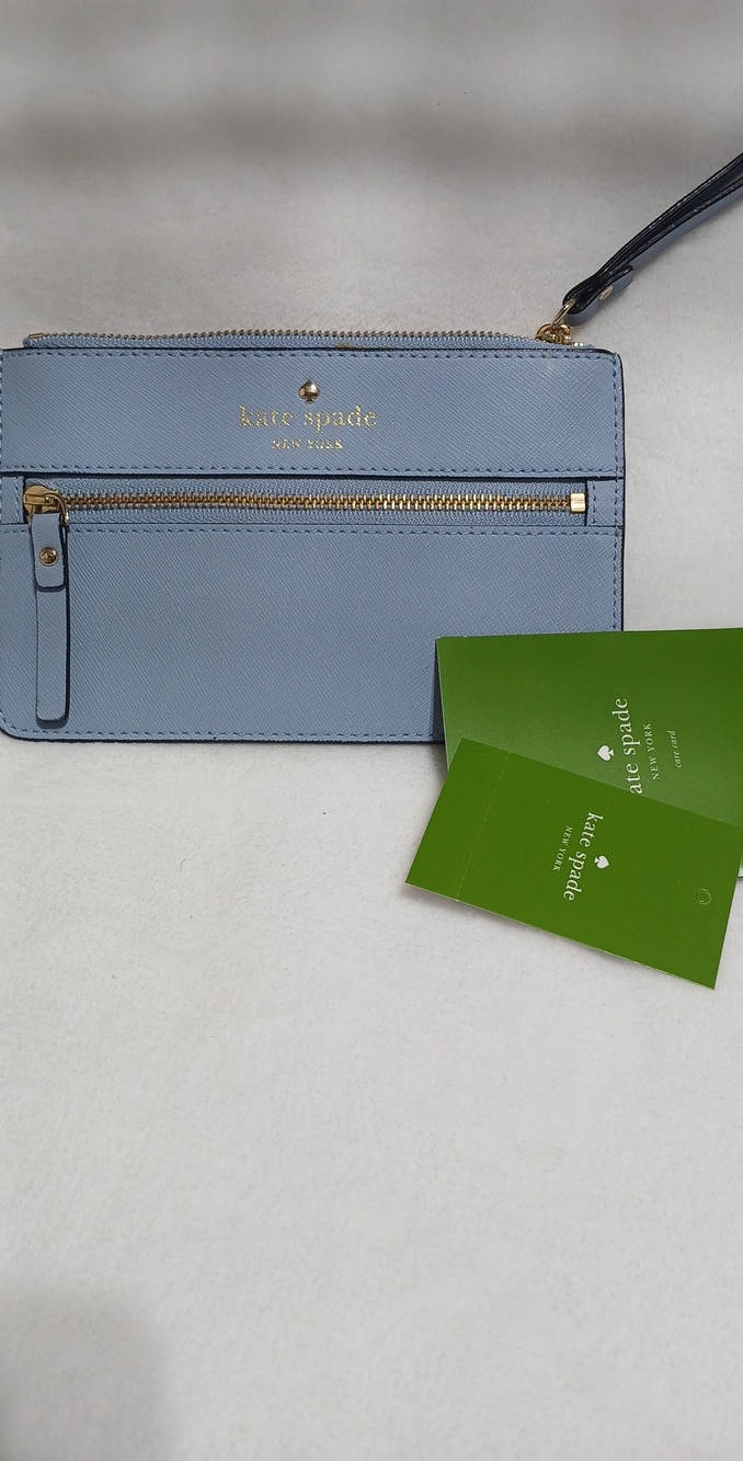 Kate Spade New York Sky Blue Wristlet Wallet